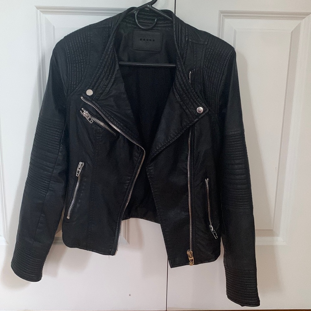 Blank NYC faux leather jacket